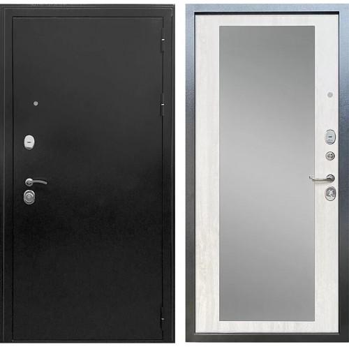 Входная дверь - Ратибор Троя 3К зеркало Сосна белая