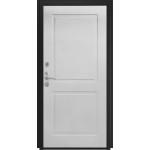 Входная дверь - Аура - ФЛ-609 (L-52, 10мм, белый матовый)