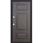 Входная дверь - Аура - ФЛ-659 (12мм, nussbaum+черная патина винорит)