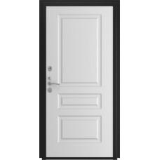 Входная дверь - Аура - Эмаль L-2 (16мм, белая эмаль)