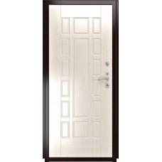 Входная дверь - Аура - ПВХ ФЛ-244 (10мм, беленый дуб)