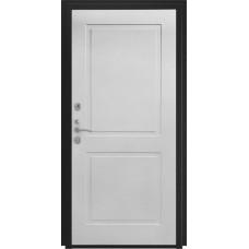 Входная дверь - Квадро - ФЛ-609 (L-52, 10мм, белый матовый)