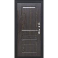 Входная дверь - Квадро - ФЛ-701 (10мм, дуб шоколад)