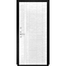 Входная дверь - Квадро - АРТ-1 (16мм, ясень белая эмаль)