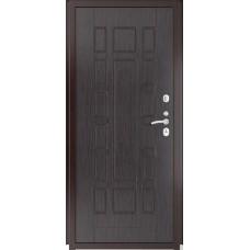 Входная дверь - Квадро - ПВХ ФЛ-244 (10мм, венге)