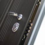 Входная дверь - Италия Гладкая панель Силк жасмин