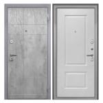 Входная дверь - Спарта grey Альба эмаль 9003