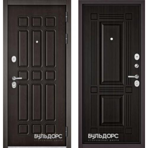 Входная дверь - STANDART 90 (PPДуб Шоколад 9S-111/Ларче темный 9S-104)