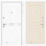Входная дверь Лайн WHITE 03 - Крем софт