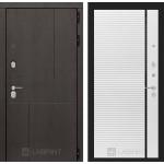 Входная дверь URBAN 22 - Белый софт, черная вставка