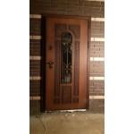 Входная дверь с терморазрывом Термо Лацио с магнитным уплотнителем винорит Golden Oak (ND)