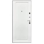 Входная дверь - Сенатор с зеркалом белый 2мм (АРС-5 new)