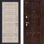Входная дверь - Porta S 4.П22 (Прайм) Almon 28 / Cappuccino Veralinga
